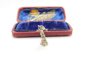 Sterling Silver Town Preacher Charm Pendant Vintage c1970