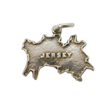 Sterling Silver Jersey Charm Pendant Vintage c1970s