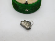 Sterling Silver Handbag Charm Pendant Vintage c1970