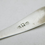 Greenock Scottish Provincial Sterling Silver Sugar Crusher Spoon James Orr