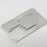 Silver Plated Pointing Finger Bookmark Vintage c2000