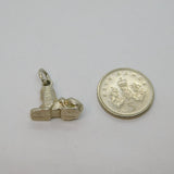 Sterling Silver Egyptian Style Sphinx Charm Pendant Vintage c1970
