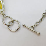 Sterling Silver Multi-Colour Baltic Amber Graduating Bracelet Vintage c2000