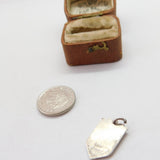 Sterling Silver Newcastle Under Lyme Charm Pendant Vintage c1970