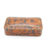 Edwardian Tooled Moroccan Leather Jewellery Box, Dorchester Antique c1910