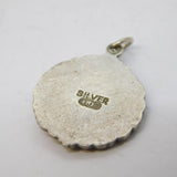 Georg Jensen Sterling Silver St Christopher Pendant Vintage c1970