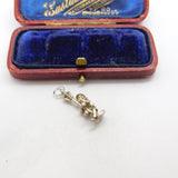 Sterling Silver Singing in the Rain Charm Pendant Vintage c1970
