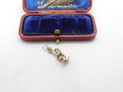 Sterling Silver Singing in the Rain Charm Pendant Vintage c1970
