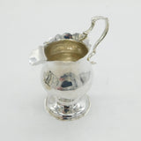 George III Sterling Silver Pedestal Cream Jug Antique 1775 London