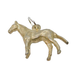 Sterling Silver Horse Or Pony Charm Pendant Vintage c1970