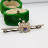 WWII Sterling Silver US Air Force Sweetheart Brooch Antique c1940