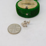 Sterling Silver Charm Donkey/Mule Pendant Vintage c1970