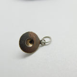 Sterling Silver Hat Charm Pendant Vintage c1970