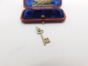 Sterling Silver Commemorative 21st Birthday Key Charm Pendant Vintage c1970