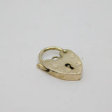Sterling Silver Heart Lock Clasp Vintage 1986 Birmingham