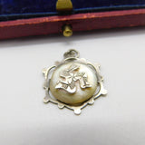 Sterling Silver Triskelion Medallion Charm Pendant Vintage c1970