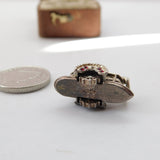 Sterling Silver Paddle Steam Boat Charm Pendant Vintage c1970