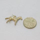 Sterling Silver Horse Or Pony Charm Pendant Vintage c1970