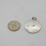 Georg Jensen Sterling Silver St Christopher Travel Pendant Vintage c1970s