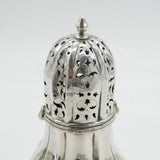 18th Century Sterling Silver Gadrooned Sugar Caster Antique c1790s Swedish