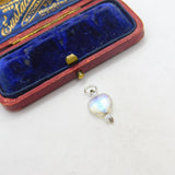 Sterling Silver and Heart Charm Pendant Vintage c1970