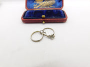 Sterling Silver Wedding Rings Charm Pendant Vintage c1970