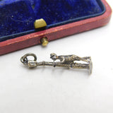 Sterling Silver Singing in the Rain Charm Pendant Vintage c1970