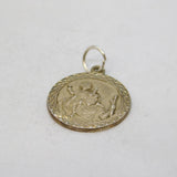 Sterling Silver St Christopher Charm Pendant Vintage c1970