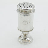Calcutta Victorian Sterling Silver Pepper Pot Antique c1845 Lattey Brothers