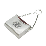 Edwardian Sterling Silver Reynolds Angels Prayer Book Holder Fob Antique