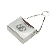 Edwardian Sterling Silver Reynolds Angels Prayer Book Holder Fob Antique
