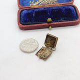 Sterling Silver Opening Holy Bible Nuvo Charm Pendant Vintage c1970