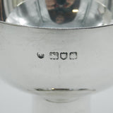 Edwardian Sterling Silver Chalice Goblet Antique 1908 London