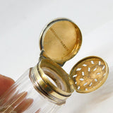 Sampson Mordan Victorian Sterling Silver Double-Ended Scent Bottle Antique