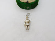 Sterling Silver British Beefeater Charm Pendant Vintage c1970