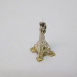 Sterling Silver Eiffel Tower Paris Charm Pendant Vintage c1970