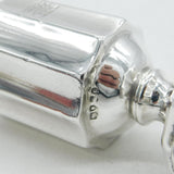 Early-Victorian Sterling Silver Crested Pepper Shaker Antique 1841 London