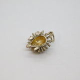 Sterling Silver Hedgehog Charm Pendant Vintage c1970s