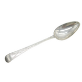 Pierre Naftal Jersey Provincial Sterling Silver Teaspoon Antique c1760s