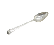 Pierre Naftal Jersey Provincial Sterling Silver Teaspoon Antique c1760s