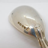 William IV Sterling Silver Kings Pattern Tea Caddy Spoon Antique 1835 London