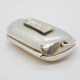 Victorian Sterling Silver Novelty Sliding Vesta Case Antique 1887 London