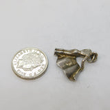 Sterling Silver Spanish Matador Charm Pendant Vintage c1970s