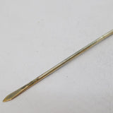 Sterling Silver Colourful Enamel Chicken Terminal Cocktail Stick Antique