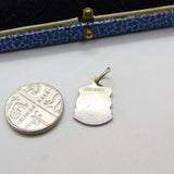 Sterling Silver and Enamel Travel Shield Birmingham Charm Pendant Vintage c1970