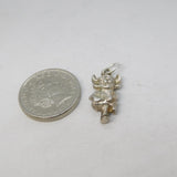 Sterling Silver Lincoln Imp Charm Pendant Vintage c1970