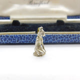 Sterling Silver Virgo the Zodiac Symbol Charm Pendant Vintage c1970