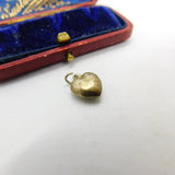 Sterling Silver Essential Heart Charm Pendant Vintage c1970