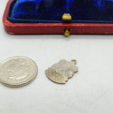 Sterling Silver and Coloured Enamel Travel Shield St Ives Charm  Vintage c1970
