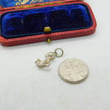 Sterling Silver Anchor Of Hope Mariners Charm Pendant Vintage c1970